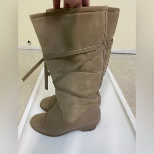 Vintage 1970s perfect condition Morlands Suede Boot made in England US size 6.5